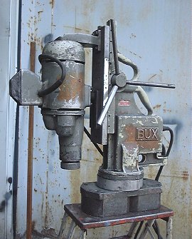 Bux #NH3RP, portable magnetic drill, 3 MT, 115 V., reverse-forward switch, 80 lb. - Image 1