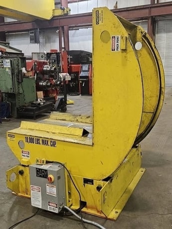10000 lb. Gary Machinery, mechanical coil up-ender, 45" x 45" platform, 56" x 46" base, 2 HP, 230/460 V. - Image 3