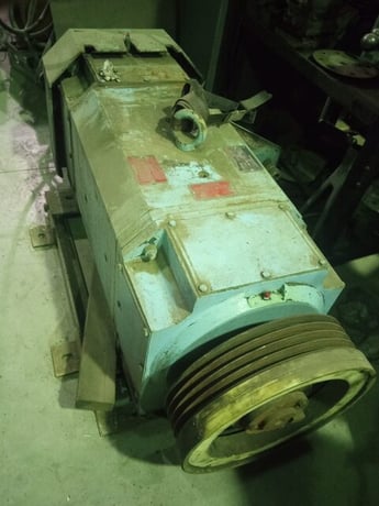 75 HP 1750/2300 RPM Reliance, Frame LC3612CC, TEFC, 500 VA, 300 VF, 4 groove sheave - Image 1
