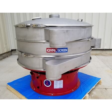 60" Separation Techniques #SA-1500-2SC, two deck Stainless Steel vibratory separator sifter, 480 V., 3-ph. - Image 2