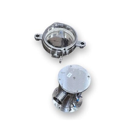 Vector Colton #542, Stainless Steel granulator centrifugal sifter, 1 HP, 9.5" inlet w/ rotary dump valve, 10" - Image 2