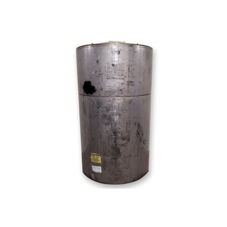 475 gallon Tote Systems, 9.5 psi, 304 Stainless Steel portable tank, 42" diameter x 6' H, 0.105" wall, 22" - Image 1