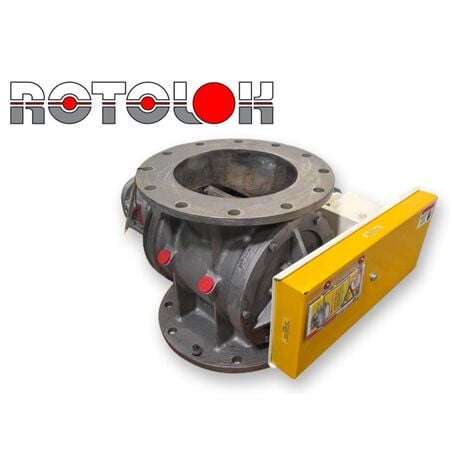 12" Rotolok #12RVCSSS2BV0SA, Stainless Steel rotary airlock valve - Image 1
