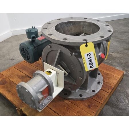 12" Rotolok #12RVCSSS2BV0SA, Stainless Steel rotary airlock valve - Image 3