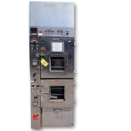 Gruenberg #C/V15H4.5M, dual cabinet vacuum drying oven, 4.5 cu.ft. each, top convection + bottom vacuum, 9 - Image 1