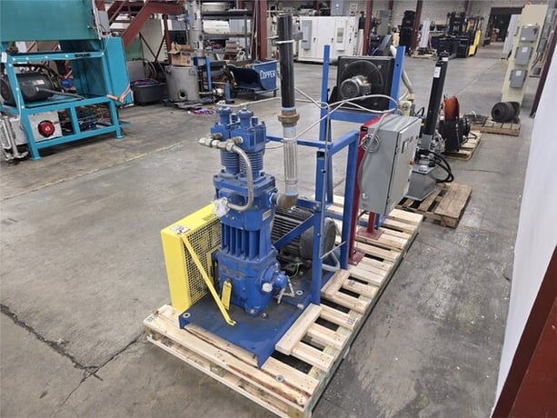 Hycomp #AN12D-B301-BHNVA-20-20T, Oil-Free Air Compressor, 20 HP, 460/3/60, Single-Stage, Air-Cooled, 400-800 - Image 10