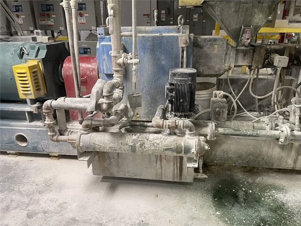 2-5/16" Coperion #ZSK-58, Mega Compounder Twin Screw Extruder, 34:1 L/D, 900 RPM, 500 HP DC Motor, 10 Barrel - Image 9