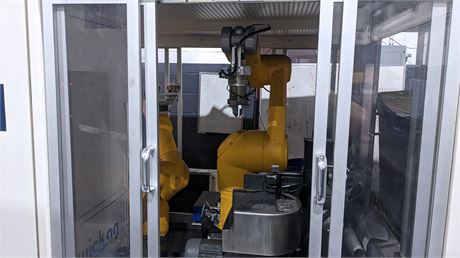 Staubli TX90, 6-Axis CNC robots, 7 kg payload, 1000mm reach, CS8C control, processing cell included, 2016 (2 - Image 2