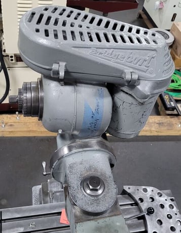 Bridgeport #E, shaping attachment, 4" stroke, 6 speeds, 70-420 SPM, 1/3 HP, 208-230/460 V. (2 available) - Image 5