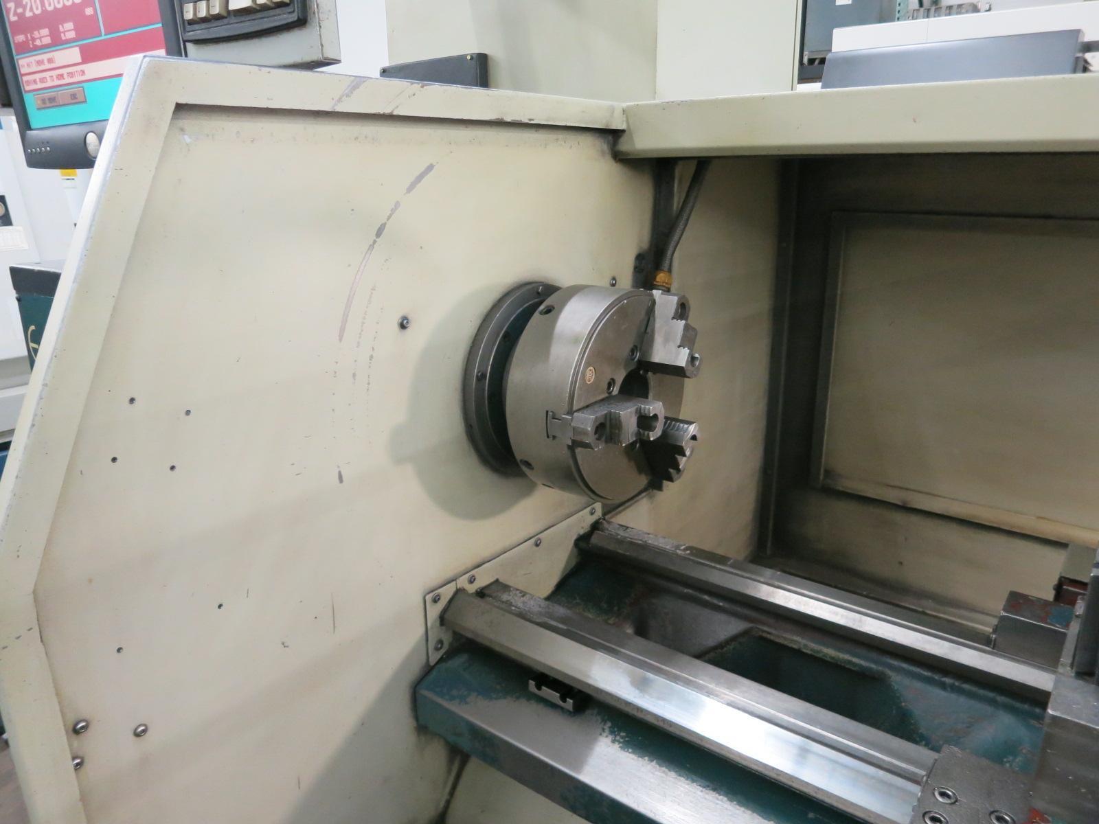 Bridgeport Romi #EZ-Path-II, CNC lathe, 20" swing, 10" chuck, 3-jaw, 40" centers, 10 HP, 3500 RPM, Bridgeport - Image 7