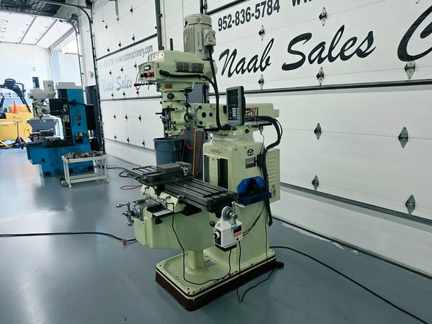 Acer #EVS-3VK, Vertical Turret Milling Machine, 10" x 50" table, 36.5" X, 17" Y, 19" vertical knee travel - Image 8