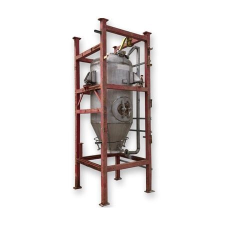 Clyde #25/8/F-50/8/420x120w, pneumatic conve, continuous solid charging package, #10909 - Image 1