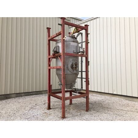 Clyde #25/8/F-50/8/420x120w, pneumatic conve, continuous solid charging package, #10909 - Image 2