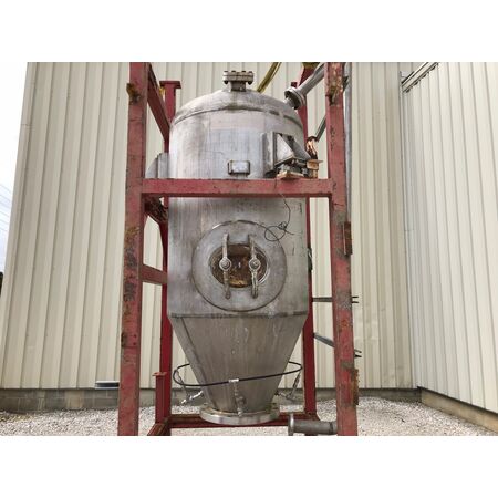 Clyde #25/8/F-50/8/420x120w, pneumatic conve, continuous solid charging package, #10909 - Image 3