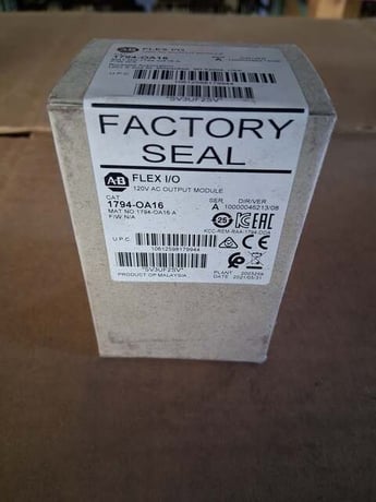 Allen-Bradley FLEX I/O 16 Point Digital Output Module 1794-OA16 Series A 120V Allis-Chalmers - Image 2