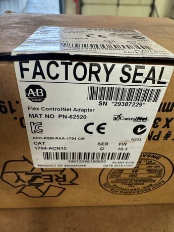 Allen-Bradley Flex I/O ControlNet Adapter Module 1794-ACN15 24 VDC - Image 2