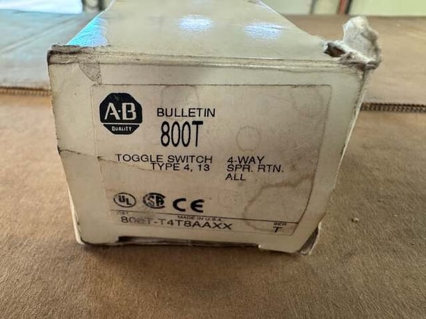 Allen-Bradley Toggle Switch 800T-T4T8 AAXX 600V Allis-Chalmers - Image 4