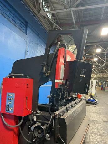 Amada #RG-80, Press Brake, 96" overall, foot switch, 1984 - Image 8