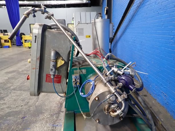 Netzsch #LMZ2, Horizontal Agitator Bead Mill, 2 liter, 7.5 HP, 1765 RPM, 2012 - Image 10