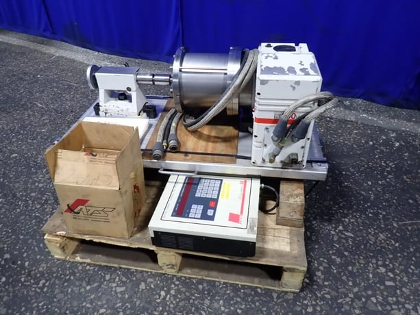 SMW #ET-200, CNC Indexer, 8" 3-jaw chuck, 1.75" bore, Accu-Smart 60 Control - Image 1