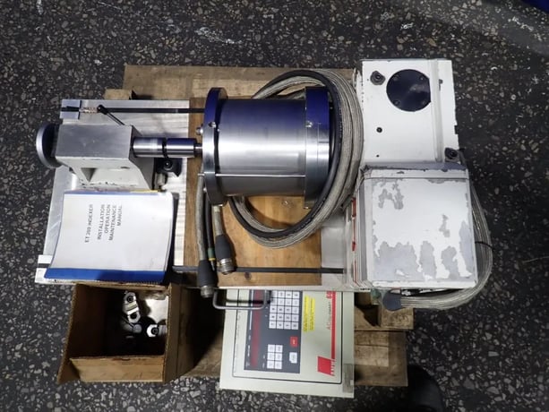 SMW #ET-200, CNC Indexer, 8" 3-jaw chuck, 1.75" bore, Accu-Smart 60 Control - Image 6
