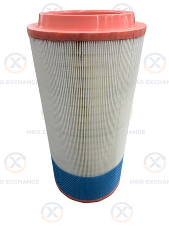 Keltec Technolab #18-5488, air filter element, 21" H x 9-7/8" outside dimension x 6-11/16" ID - Image 1