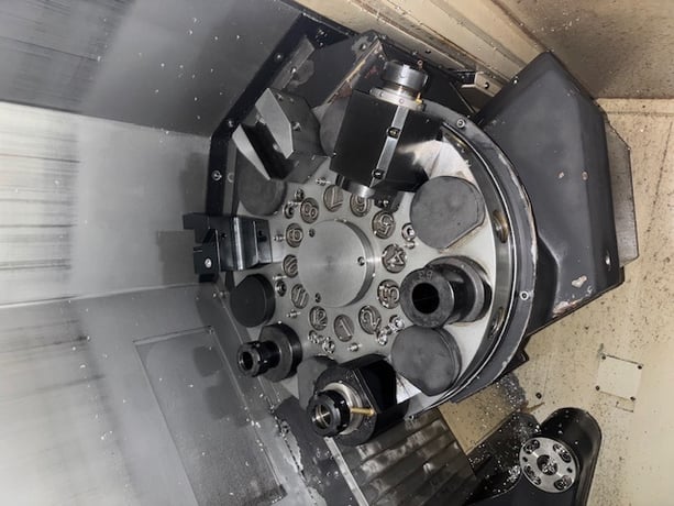 Hyundai Wia #L150LMA, CNC Turning Center, 21.7" swing, 8.7" X, 21.7" Z, 20.9" max. turning length, 10" - Image 4