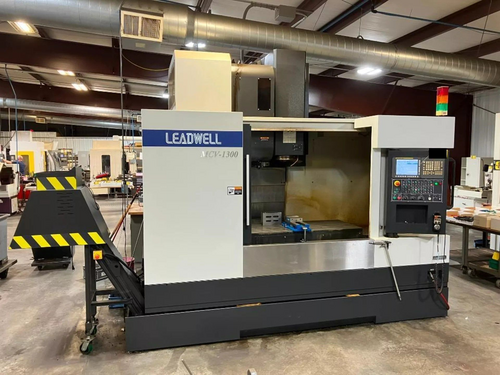 Leadwell #MCV-1300, CNC Vertical Machining Center, 55.8" x 23.9" table, 51.8" X, 24.9" Y, 23.9" Z, 34 HP - Image 3
