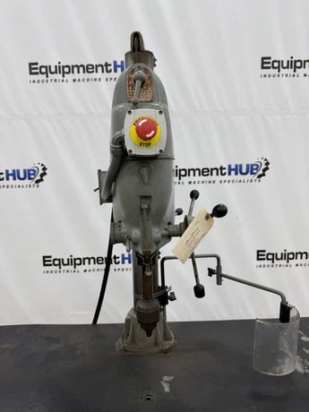 17" Electro-Mechano, drill press, variable speed 150-4000 RPM, tapping head, table - Image 7