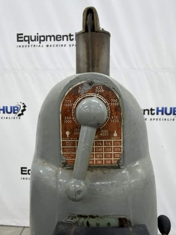 17" Electro-Mechano, drill press, variable speed 150-4000 RPM, tapping head, table - Image 8