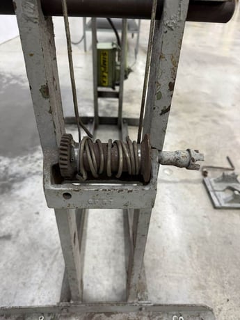 60 Ton, Rodgers #S-60-13-2, H-Frame hydraulic press, 13" stroke, 45" between frames, hand crank - Image 10