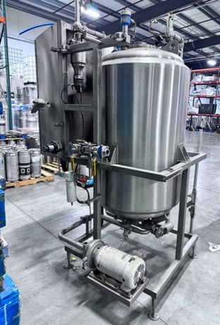 100 gallon Bio Fab Technologies, Stainless Steel Pressure Tank, 115 psi @ 200&deg;F vessel, 2013 - Image 2