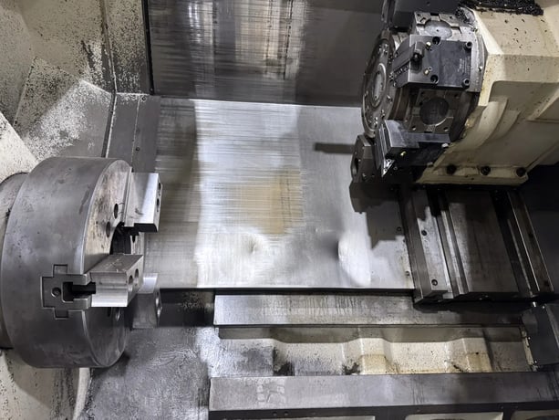 Daewoo Doosan #Puma-400MB, CNC turn mill, 28" swing, 21" chuck, 5.2" bore, 4.5" bar, 44.1" centers, 20-2000 - Image 5