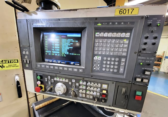 Okuma #LU45-M, CNC lathe, 33" swing, 27" chuck, 3-jaw, 5.12" bore, 49.2" centers, 12-2800 RPM, 50 HP - Image 4