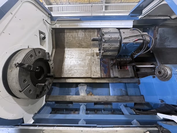 Explorer #SA45-V22/2200, big bore CNC lathe, 45" swing, 21.06" bore, 86" centers, 300 RPM, 50 HP, A2-28 - Image 2