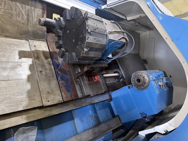 Explorer #SA45-V22/2200, big bore CNC lathe, 45" swing, 21.06" bore, 86" centers, 300 RPM, 50 HP, A2-28 - Image 5