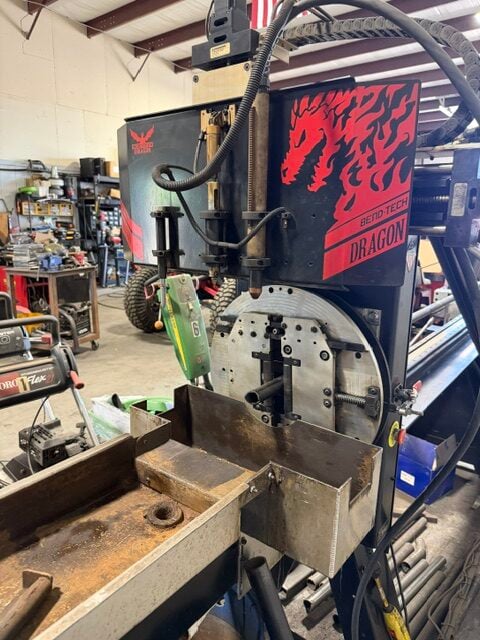 Bend-Tech #Dragon-A400, CNC Tube & Pipe Cutting System, 3/4"-6" round capacity - Image 2