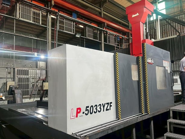 Awea #LP-5033YZF, vertical machining center, 134" between housing, 196.9" X, 157.5" Y, 55.1" Z, 6000 RPM - Image 2