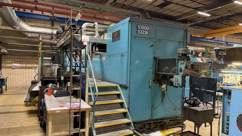 0.787" x 7.48" Nedschroef #BV5, 4-Die High-Speed Boltmaker, 1.89" punch ejector stroke, 145 SPM, 141 HP, 1987 - Image 1