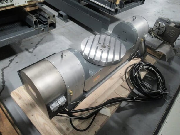 19.7" Haas #TR-310, 4th/5th Axis CNC Trunnion Rotary Table, 500mm platter, 500 lb. max, 2023 - Image 2
