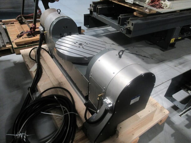 19.7" Haas #TR-310, 4th/5th Axis CNC Trunnion Rotary Table, 500mm platter, 500 lb. max, 2023 - Image 3
