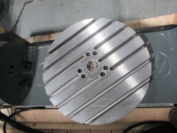 19.7" Haas #TR-310, 4th/5th Axis CNC Trunnion Rotary Table, 500mm platter, 500 lb. max, 2023 - Image 4
