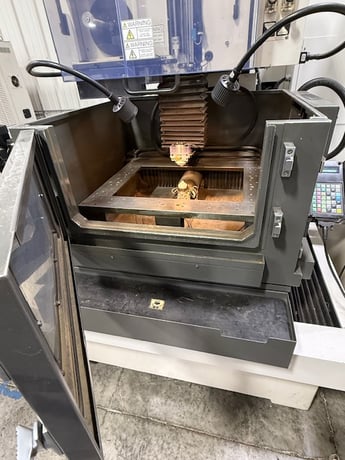 Fanuc #1iA-S/AWF, CNC Wire Electrical Discharge Machine, 20.6" x 14.6" x 12.0" travels, 5-Axis, 13 KVA - Image 4