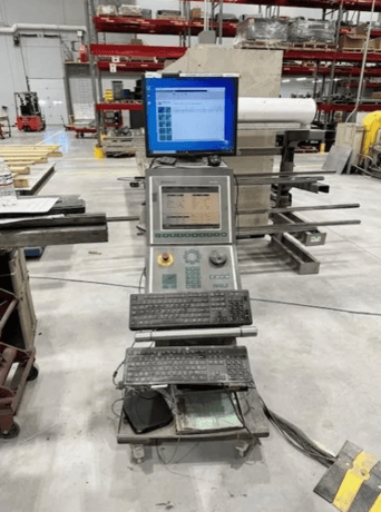 480 Ton, Baykal #APHS-4116X440, CNC hydraulic press brake, 13' 5" overall, 11' 7" between housing, Delem - Image 5