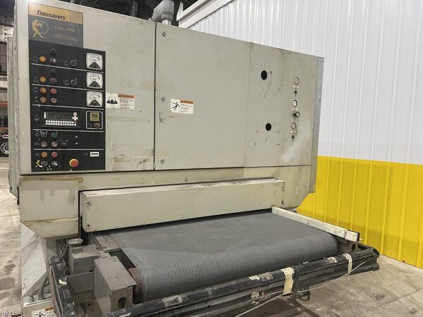 Timesavers #252-30IC, abrasive finishing machine, 52" belt, 1997 - Image 3