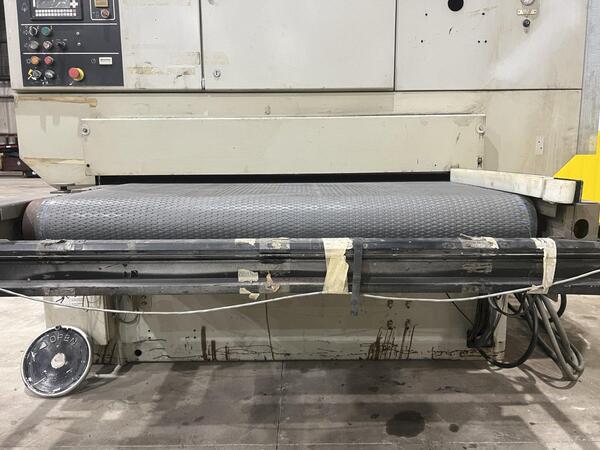 Timesavers #252-30IC, abrasive finishing machine, 52" belt, 1997 - Image 4