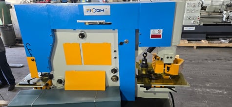 2-1/4" x 3-15/16" x 25/64" Ficom #IW-66, ironworker, 66 ton, 11-13/16" throat, 5 stations, dual operator, 5.3 - Image 3