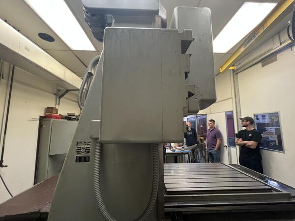 SIP #Hydroptic-6A, jig borer, 39.37" X, 31.29" Y, 31.49" Z, 2000 RPM, 12 HP, MT4, 33.14" x43.3" table, 1968 - Image 5