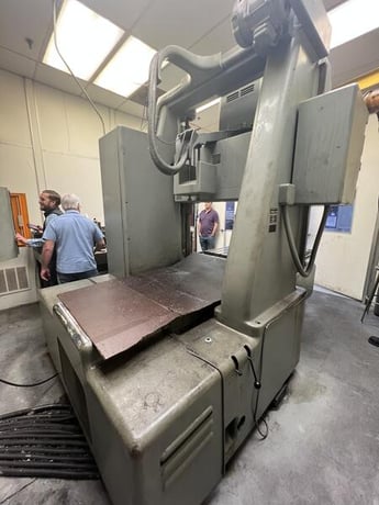 SIP #Hydroptic-6A, jig borer, 39.37" X, 31.29" Y, 31.49" Z, 2000 RPM, 12 HP, MT4, 33.14" x43.3" table, 1968 - Image 6