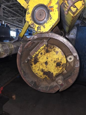 50000 lb. Paxson, recoiler, 72" width, .010"-.187" thick, 20"-24" ID, 72" outside dimension, 350 HP DC motor - Image 2